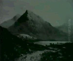 In The Pass Of Glencoe by Alfred Fontville de Breanski Jr