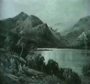 The Trossachs, September Morning Above Loch Katrine by Alfred Fontville de Breanski Jr