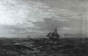 A Breezy Morning by Alfred Fontville de Breanski Jr