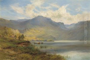 Ben Lomond, Scotland by Alfred de Breanski Sr