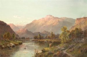 Sunset - A Trout Stream Near Callander