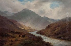 The Shiel Pass by Alfred de Breanski Sr