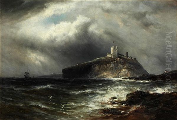 Castle On A Scottish Headland - view 1