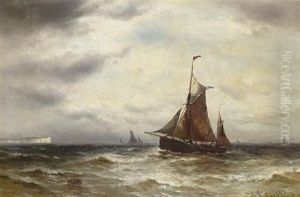 In The Channel by Gustave de Breanski