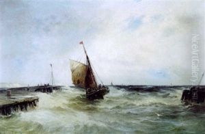 Arribo Al Muelle (to The Wharf) by Gustave de Breanski