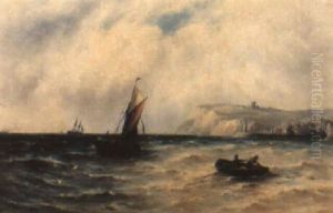 Off Whitby by Gustave de Breanski