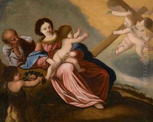 L'apparition De La Croix A La Sainte Famille L'apparition De La Croix A La Sainte Famille