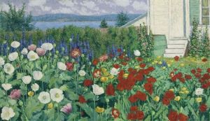 Garden, Ironbound Island, Maine Garden, Ironbound Island, Maine