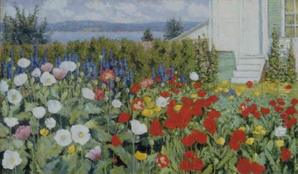Flower Garden At Annisquam - view 1
