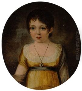 Barneportraet Af Hed. Catharin Charlotta Joh. Rehbinder Som 4-arig Barneportraet Af Hed. Catharin Charlotta Joh. Rehbinder Som 4-arig