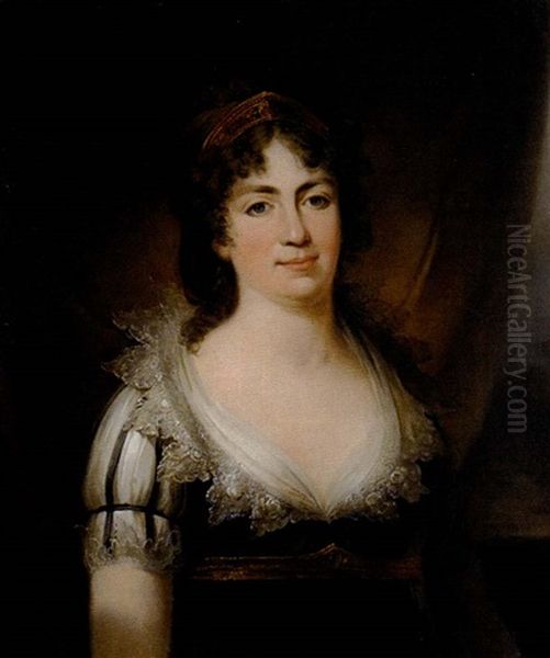 Portrait D'une Dame De La Cour De Suede - view 1