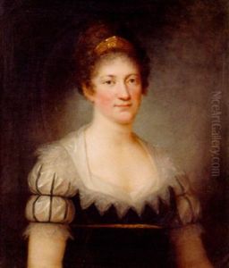 Drottning Hedvig Elisabet Charlotta I Hovdrakt