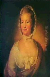 Portratt Av Marie Von Rosen, Fodd Von Wahrendorff           (1763-1820), Gift Med Landshovding Gustaf Fredrik Von Rosen