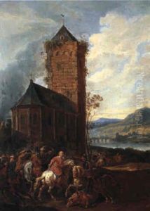 Skirmish Between Turks And Christians Skirmish Between Turks And Christians