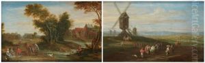 Paysage Au Moulin Paysage A La Carriole