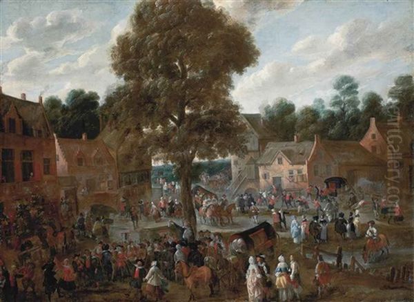A Village Kermesse - view 1