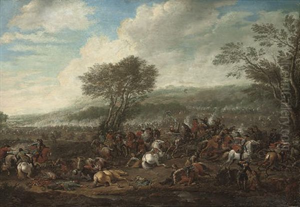 A Cavalry Skirmish - view 1
