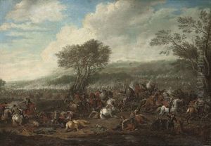 A Cavalry Skirmish A Cavalry Skirmish