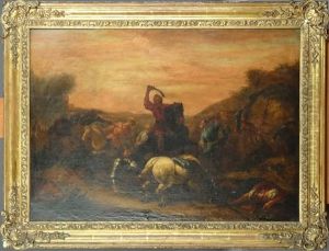 Bataille Contre Les Turcs by Jan-Peter van Bredael the Younger