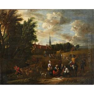 Allegori Over Sommaren by Alexander van Bredael