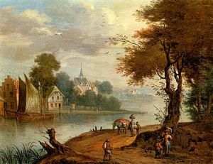 Paysage Fluvial Anime