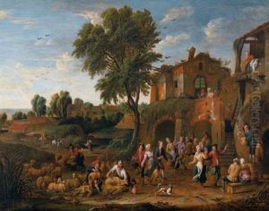 Das Fruhlingsfest by Alexander van Bredael