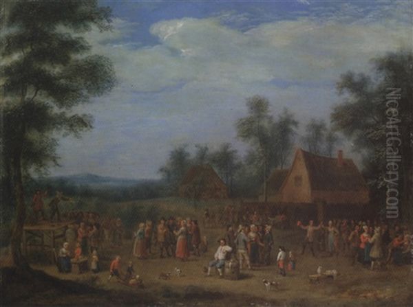 A Village Kermesse - view 1