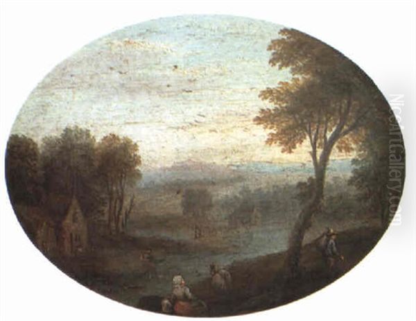 River Landscapes With Figures - view 1