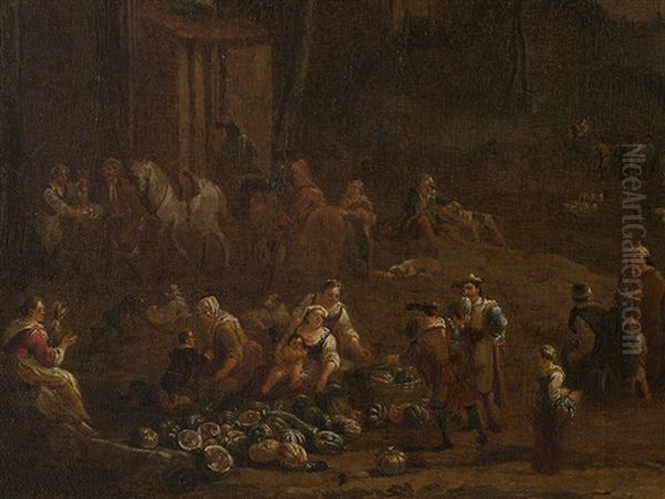 Market Scene - view 1