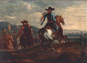 Battle Scene Between Turks And Christians