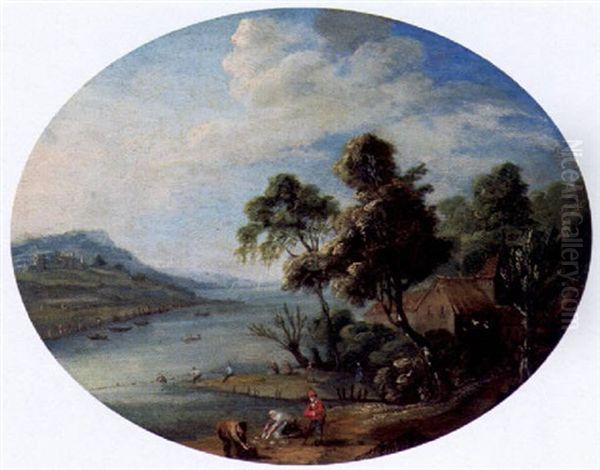 Weite Flusslandschaft - view 1