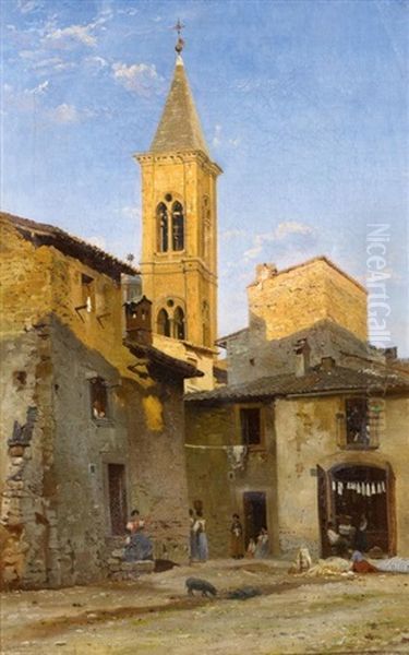 Ansicht In Sulmona In Italien - view 1
