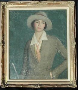 Portrait Of Miss Guerie Scott by Rae Sloan Bredin