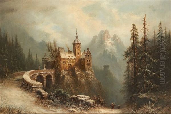 Chateau Sous La Neige - view 1