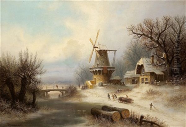 Hollandische Winterlandschaft - view 1