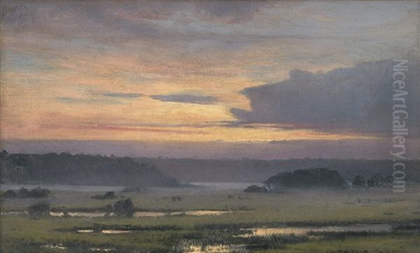 Landschaft Bei Sonnenuntergang - view 1
