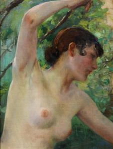 Semi-nude Woman Semi-nude Woman