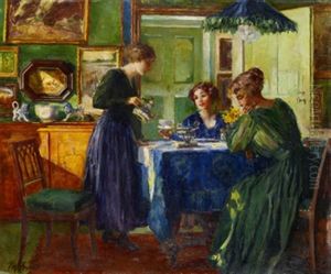 Fruhstuck Zu Kriegzeiten by Ferdinand Max Bredt