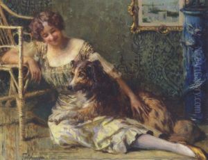 Gute Freunde by Ferdinand Max Bredt