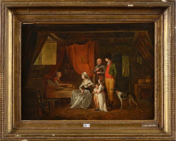 La Visite A La Malade - view 1