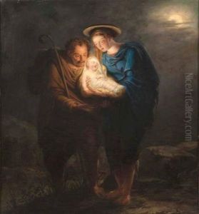 La Fuite En Egypte Au Clair De Lune La Fuite En Egypte Au Clair De Lune