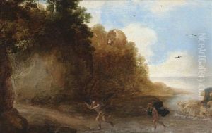 Neptune And Coronis by Bartholomeus Breenbergh