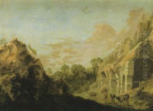 Ruinlandskap Med Faraherde