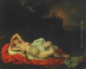 Diana Resting In A Landscape Diana Resting In A Landscape