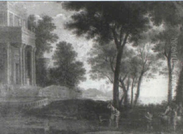 Figures In A Classical Landscape - view 1