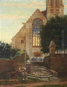 Going To Church by Paul Henri Breham