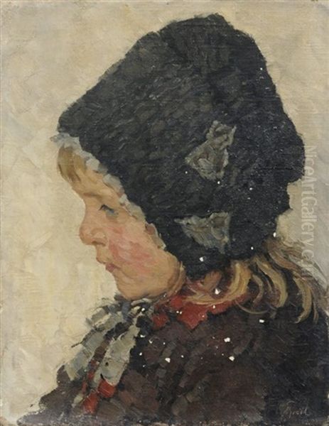Portrait Eines Madchens Mit Mutze - view 1