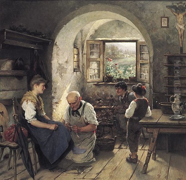 Blick In Eine Schusterwerkstatt - view 1