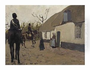 Yellow Riders On A Search by George Hendrik Breitner