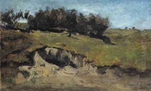 A Dune Landscape, Drenthe by George Hendrik Breitner